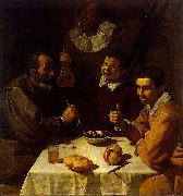 Diego Velazquez, Drei Manner am Tisch